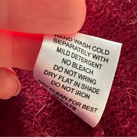 Novica 100% Alpaca Sweater Cardigan S Made In Peru - Picture 12 of 13